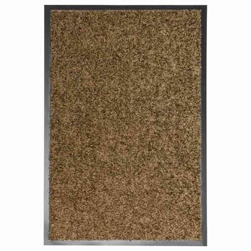 vidaXL Deurmat wasbaar 40x60 cm bruin, Verzenden, Nieuw