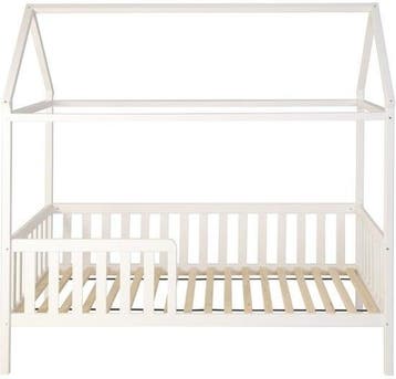Lit cabane 200x90cm bois blanc - Retour client -56%, Verzenden