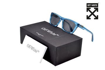 Off White - ALBANY - Made in Italy - OFF Acetate Silver, Nieuw