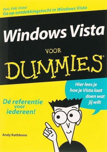Windows Vista Voor Dummies - Rathbone, Boeken, Studieboeken en Cursussen, Verzenden, Nieuw