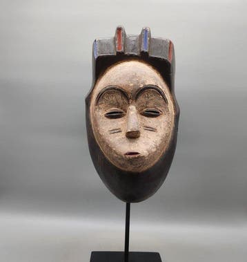 Masker - hoektand - Gabon (Zonder minimumprijs)