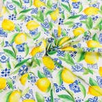 AA159 - Decoratieve stof Amalfi - Citroenen - Meubelstof -