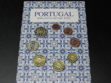 Portugal 3,88 Euro 2009 Blister Kms st onedel, Verzenden, België