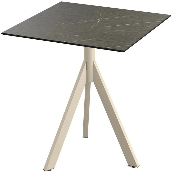 Inklapbare Tafel | INFINITY | HPL/RVS | Marmerlook Blad |, Articles professionnels, Horeca | Équipement de cuisine, Envoi