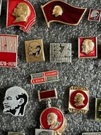 Insigne Vintage set of USSR badges thematic collection