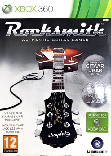Rocksmith met Ringtone kabel (xbox 360 tweedehands game), Consoles de jeu & Jeux vidéo, Ophalen of Verzenden