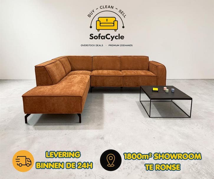 Overstock Deals SofaCycle - TOPDEAL - Calvaro model, Maison & Meubles, Canapés | Coins salons complets, Enlèvement ou Envoi