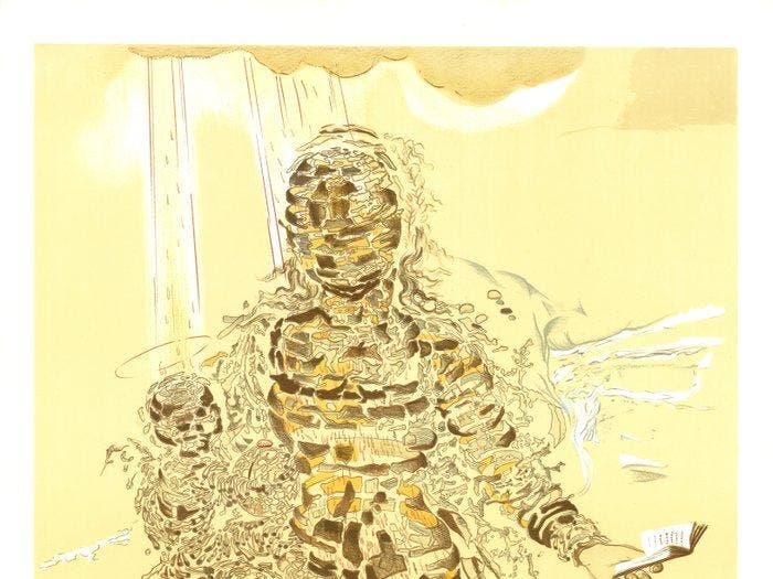 Salvador Dali (1904-1989) - La madone et lenfant, Antiquités & Art, Antiquités | Autres Antiquités