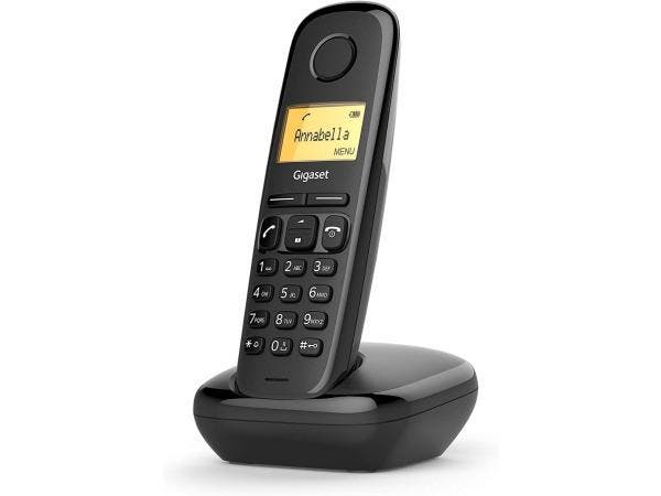 Veiling - Gigaset A170 - Single DECT telefoon - Zwart, Telecommunicatie, Vaste telefoons | Handsets en Draadloos
