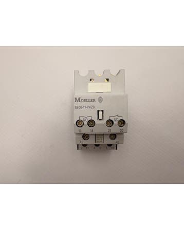 Moeller SE00/11-PKZ0 Contactor Module 230V AC – 1NO + 1NC PK, Articles professionnels, Machines & Construction | Travail du bois