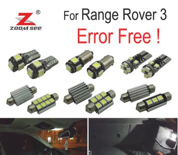 Kit 23 Ampoules Led Intérieur Pour Land Rover 3 02-05, Verzenden