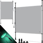 Klemluifel - Balkon luifel - Verticale luifel - 200x310 cm -, Verzenden