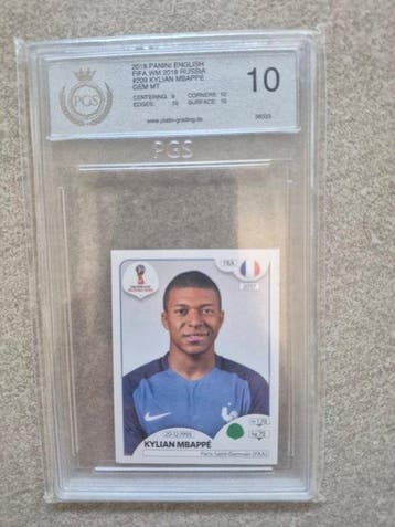 Panini World Cup Kylian Mbappé Carte Rookie - 1 Card -