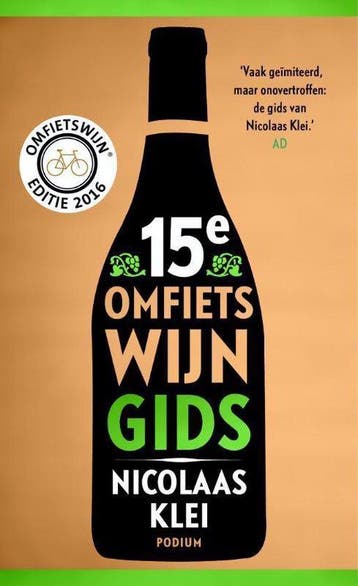 Omfietswijngids 2016 - Klei, Boeken, Verzenden, Nieuw