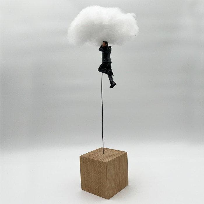 Coco de Paris - Climbing to the sky, Antiquités & Art, Art | Objets design
