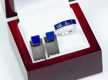 Sans prix de réserve - Ensemble de bijoux 2 pièces - Argent