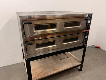 Combisteel Pizza Oven - 2 x 6 pizza inclusief gereedschap, Ophalen of Verzenden, Gebruikt, Combisteel