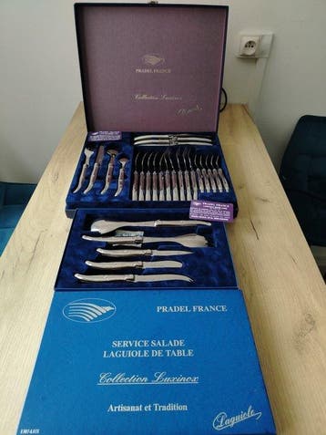 Pradel France/ Laguiole Luxinox - Ménagère pour 6 personnes, Antiek en Kunst