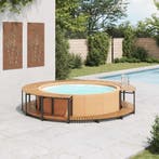 vidaXL Spa-ombouw 273x53 cm massief acaciahout, Tuin en Terras, Zwembaden, Verzenden, Nieuw