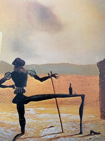 Salvador Dali (1904-1989) - Don Quichotte, Antiquités & Art