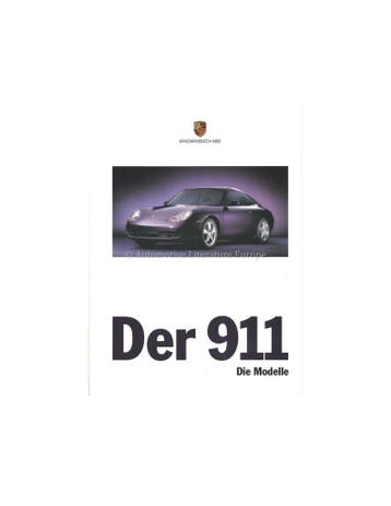 1999 PORSCHE 911 CARRERA HARDCOVER BROCHURE DUITS, Ophalen of Verzenden