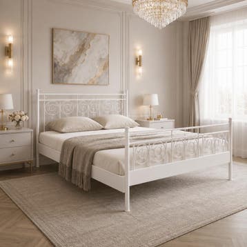 Van Schaik Toscane Metalen Bed - 180 x 220