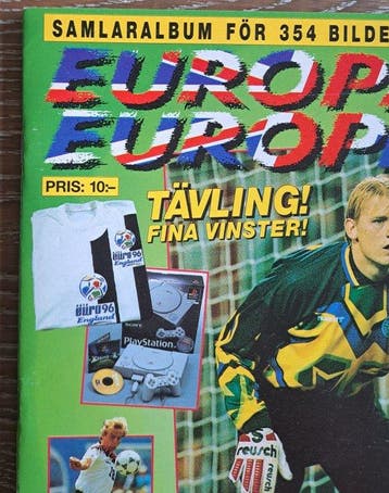 Panini European Championship England 96 - Rare Danish, Verzamelen, Nieuw