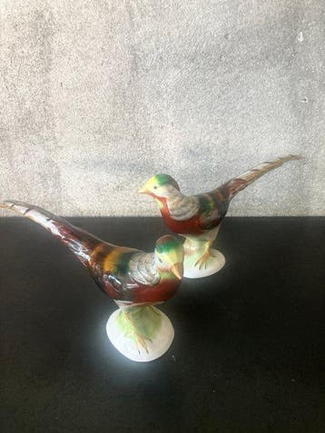 Figuur - Porzellanvögel, Paar (2) - Porselein