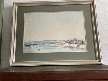 Gérard Gilbert (XX) - Le Port de Plaisance dIle dYeu