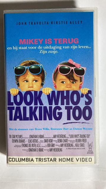 LOOK WHOS TALKING TOO (VHS), Gebruikt