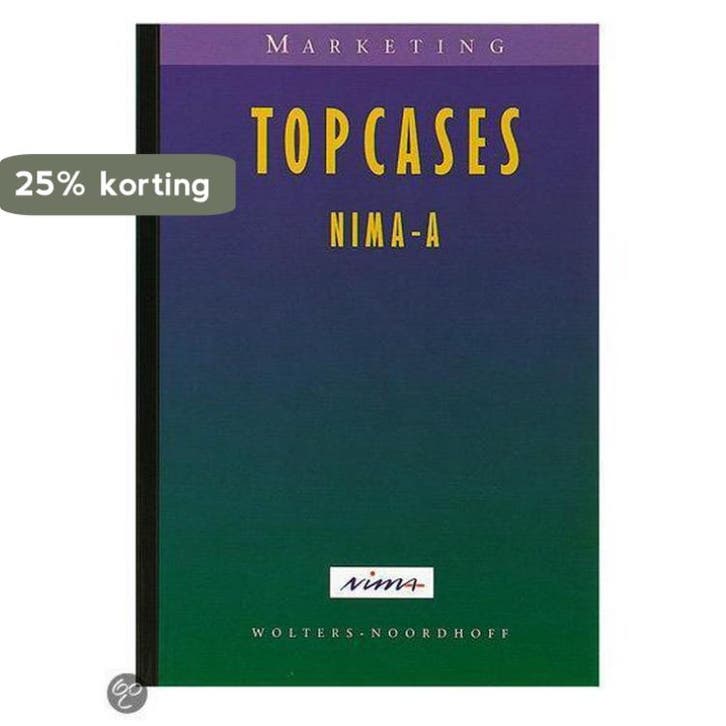 TOPCASES NIMA A 9789001651930 NIMA, Livres, Livres scolaires, Envoi