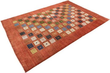 Gabbeh - Nouveau - Grand format - Tapis - 343 cm - 241 cm -