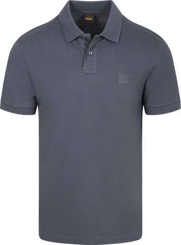 BOSS Passenger Polo Navy maat Maat 52/54 (L) Heren, Kleding | Heren, Polo's, Maat 52/54 (L), BOSS, Nieuw, Verzenden