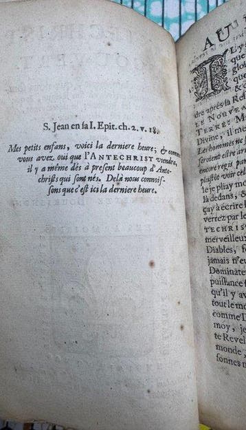 Bourignon (Antoinette). - L’Antechrist découvert. - 1681, Antiek en Kunst