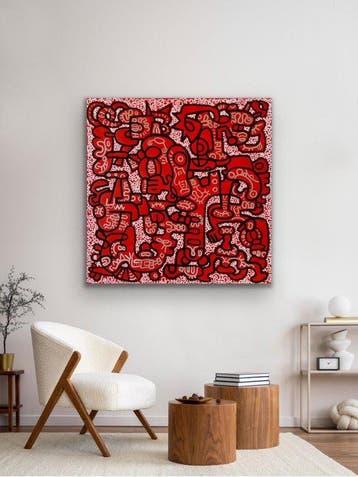 Frantisek Florian - BACKA-MA XL, Antiek en Kunst, Kunst | Schilderijen | Modern