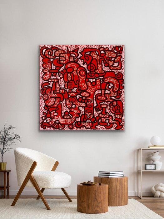 Frantisek Florian - BACKA-MA XL, Antiek en Kunst, Kunst | Schilderijen | Modern