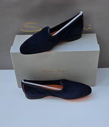 Santoni NO RESERVE PRICE - Platte schoenen - Maat: EU 43 -, Nieuw
