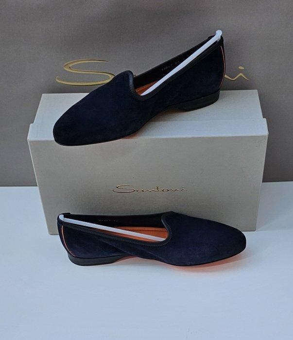 Santoni NO RESERVE PRICE - Platte schoenen - Maat: EU 43 -, Kleding | Heren, Schoenen