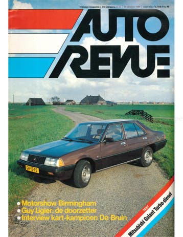 1980 AUTO REVUE MAGAZINE 22 NEDERLANDS, Ophalen of Verzenden, Nieuw