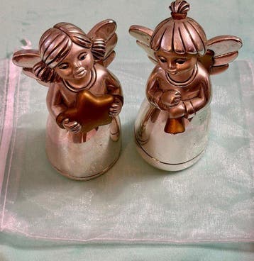 Arde - Beeldje - Set of 2 Charming Angels - 537 g (2) - 925
