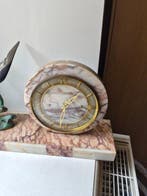 Horloge - Art déco Régule, Marbre - 1930-1940, Antiquités & Art