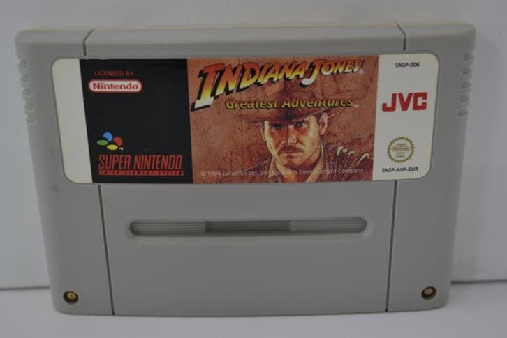 Indiana Jones - Greatest Adventures (SNES EUR), Consoles de jeu & Jeux vidéo, Jeux | Nintendo Super NES