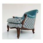 Fauteuil - Hout, Textiel, Huis en Inrichting, Nieuw