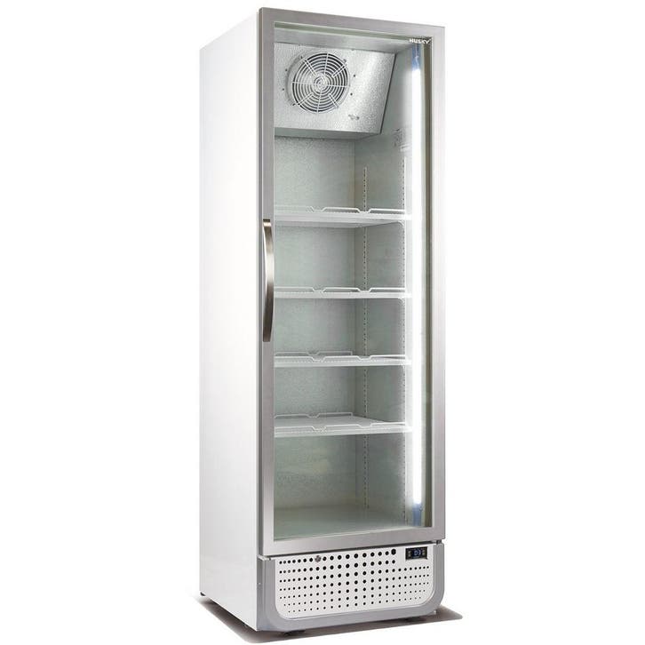 Koelkast | 410L | Wit/RVS | 0°C/+10°C | Geforceerd |, Articles professionnels, Horeca | Équipement de cuisine, Envoi