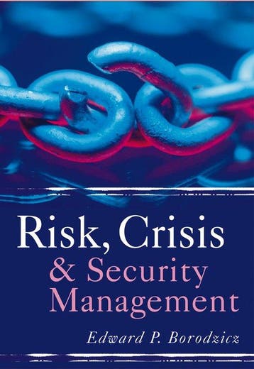 Risk Crisis & Security Management 9780470867044, Verzenden, Gelezen, Edward P. Borodzicz