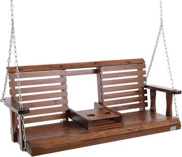 Hollywoodschommel Cederhout 400kg | Retour deal | 41% kor..., Verzenden