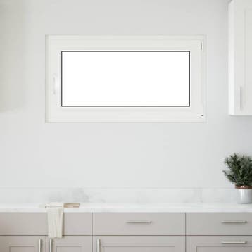 vidaXL Kantel- en Draai Kelderraam RISOR 110 x 70 cm PVC en, Verzenden