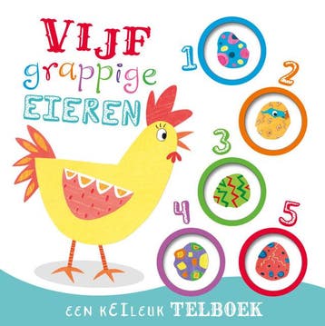 Vijf grappige eieren (Goed), Boeken, Verzenden, Nieuw