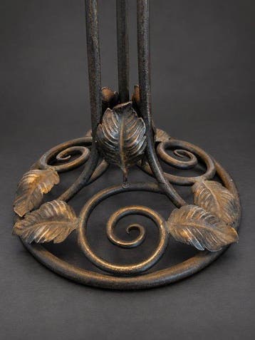 Primerose - Lamp - IJzer, Glas - Tafellamp Art Deco