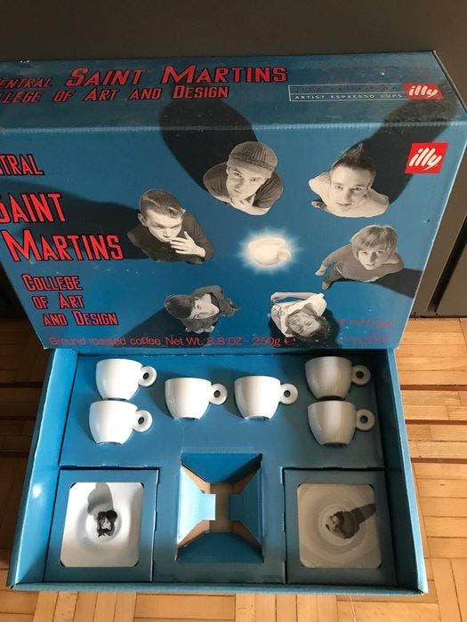 ILLY collection - Koffieservies (12) - Central Saint Martin, Antiquités & Art, Antiquités | Meubles | Tables